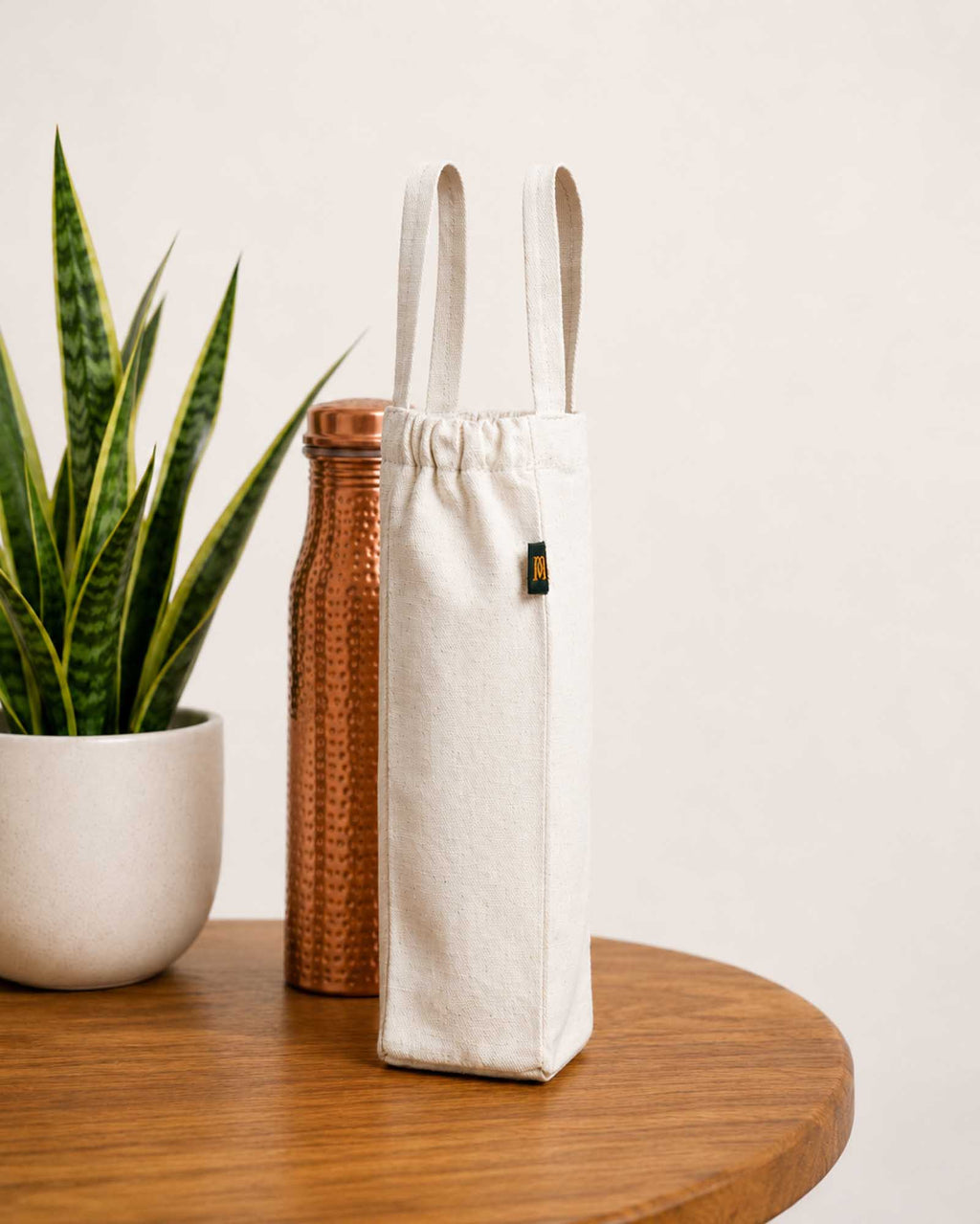 Off White Clasic Water Bottle Holder