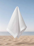 White Linen Handkerchief